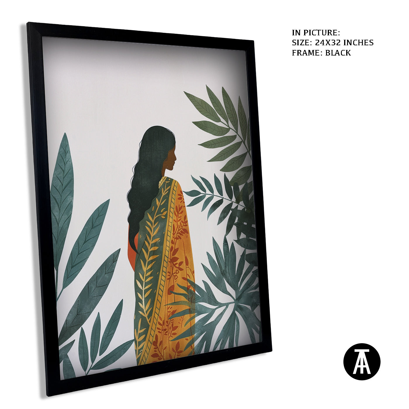 Artwork in Black Frame