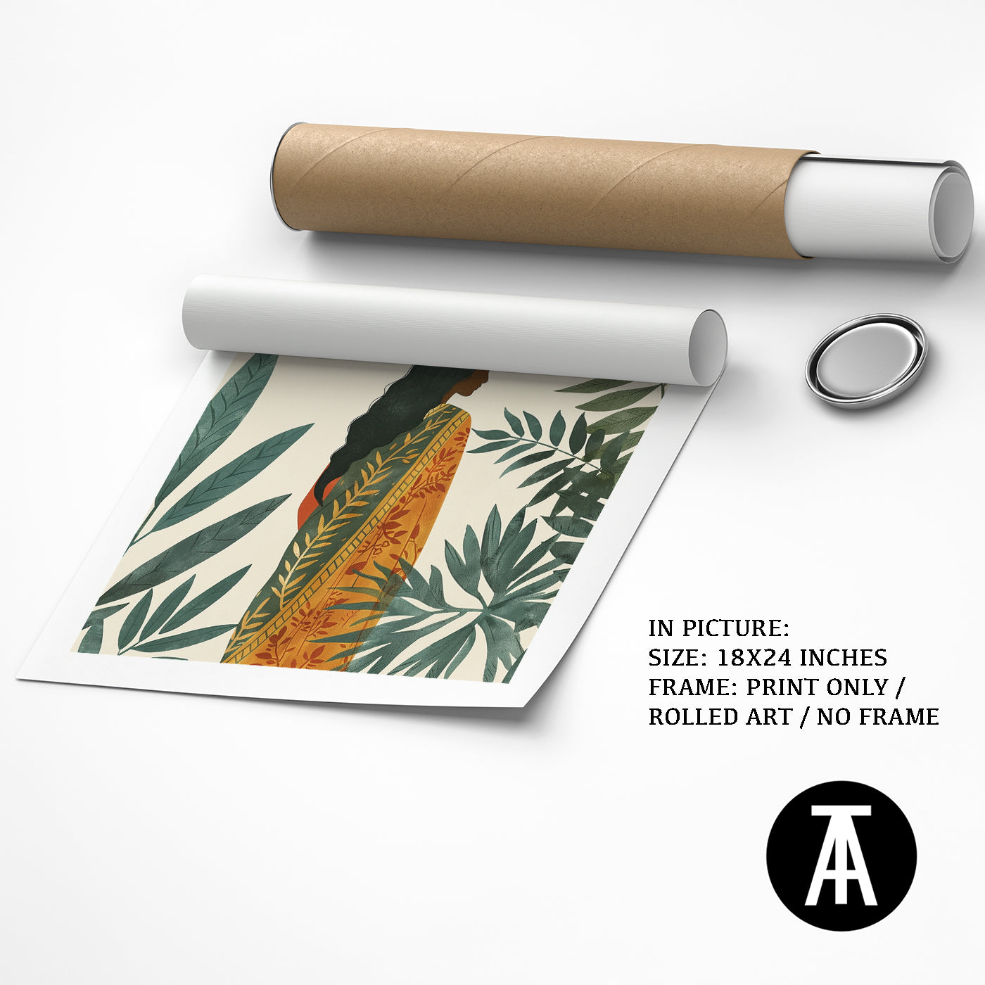 Artwork as Print Only or Rolled Art