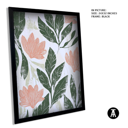 Artwork in Metal Earling Silver Frame