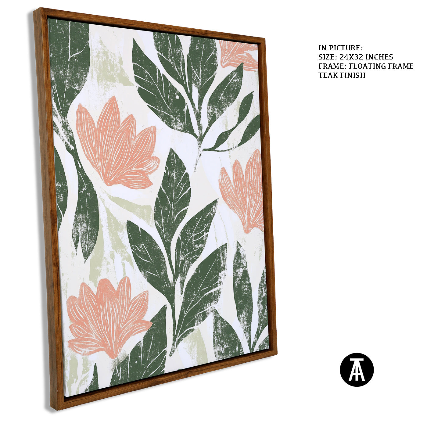 Artwork in Floating Frame