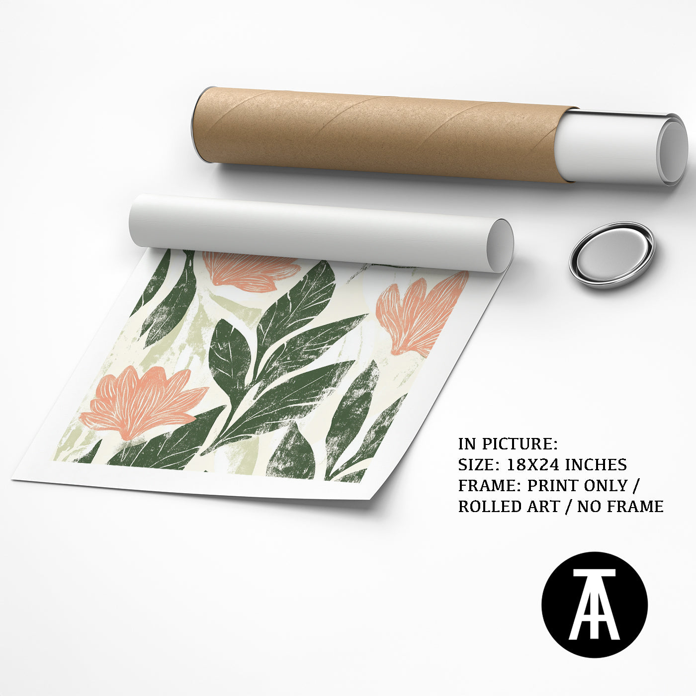 Artwork as Print Only or Rolled Art