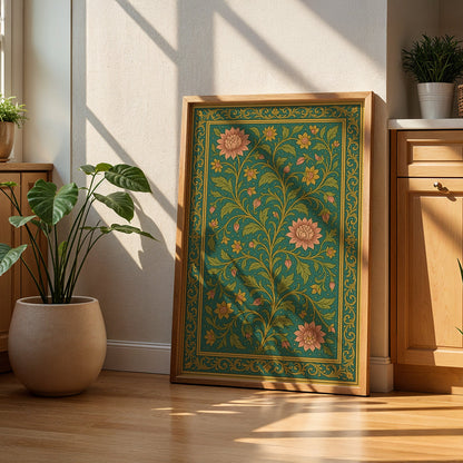 Heritage Indian Painting in a Lifestyle Setting