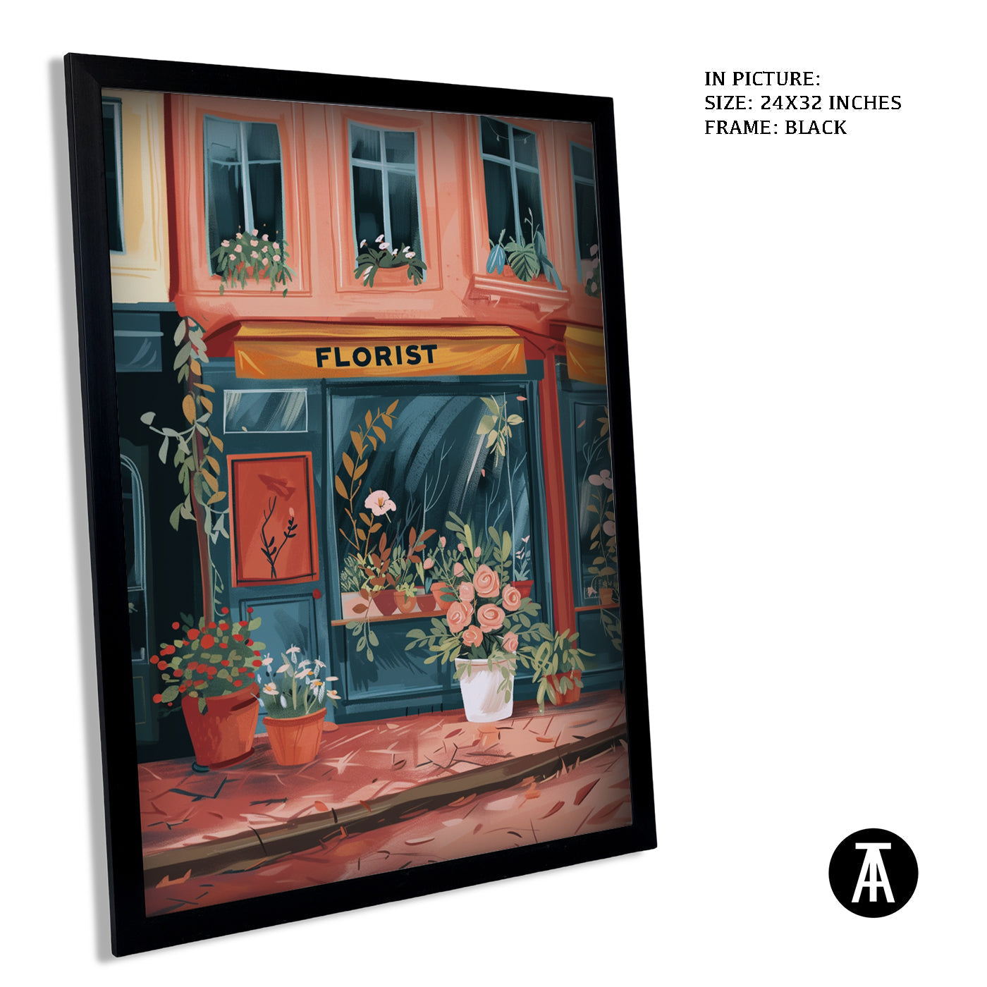 Artwork in Black Frame