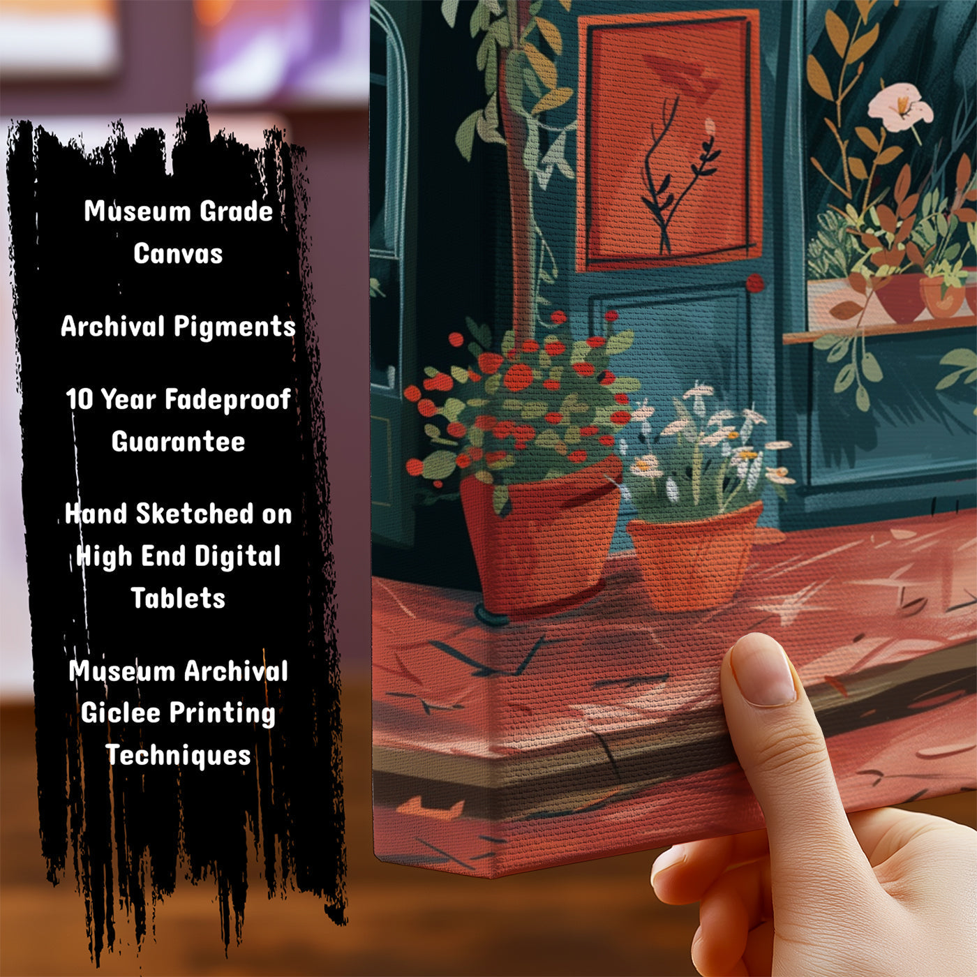 Information about Boho Art Canvas Art Print