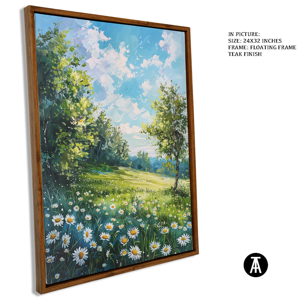 Artwork in Floating Frame