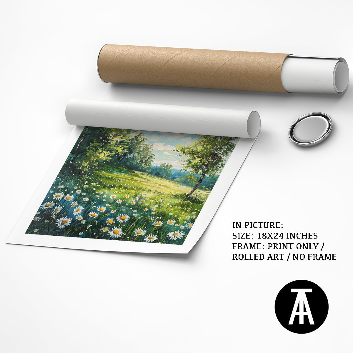 Artwork as Print Only or Rolled Art