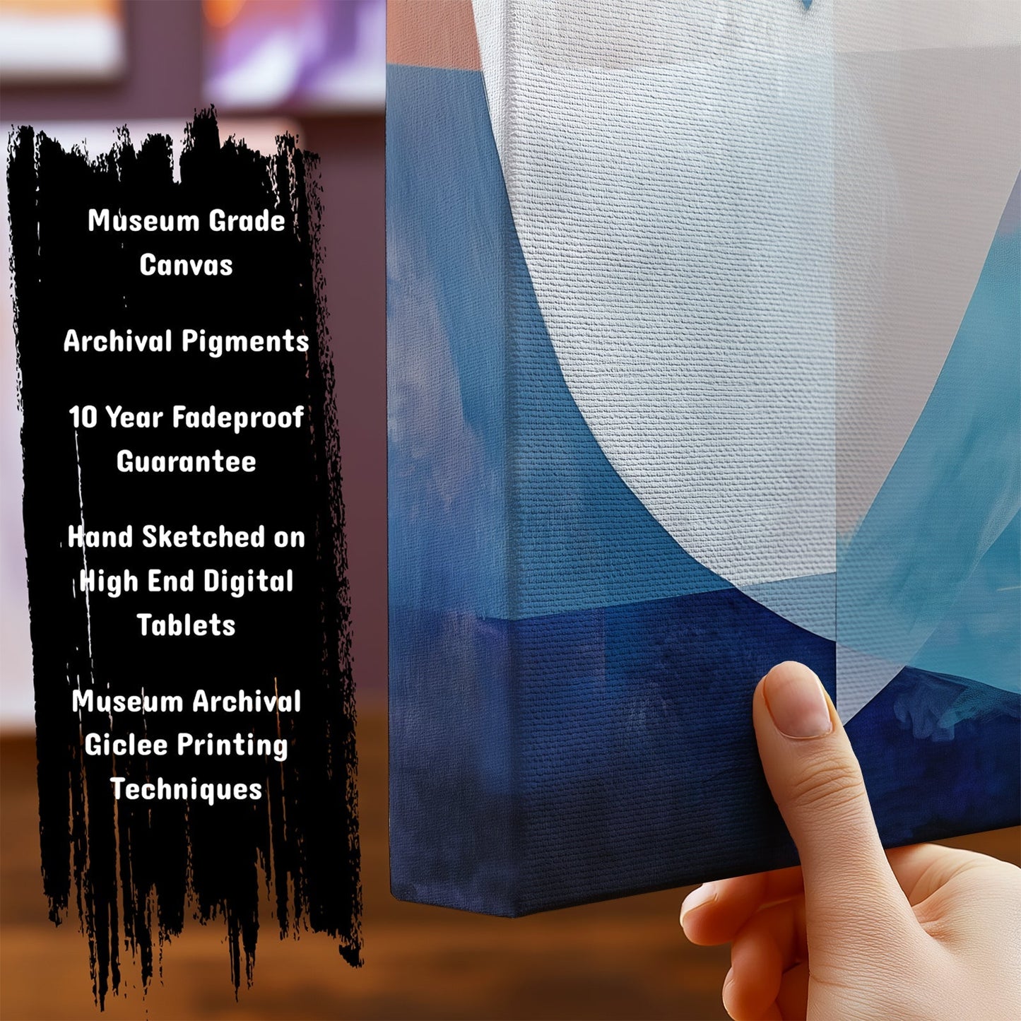 Important Features of our Abstract ArtworksFlower Of The Void by NYC Abstract