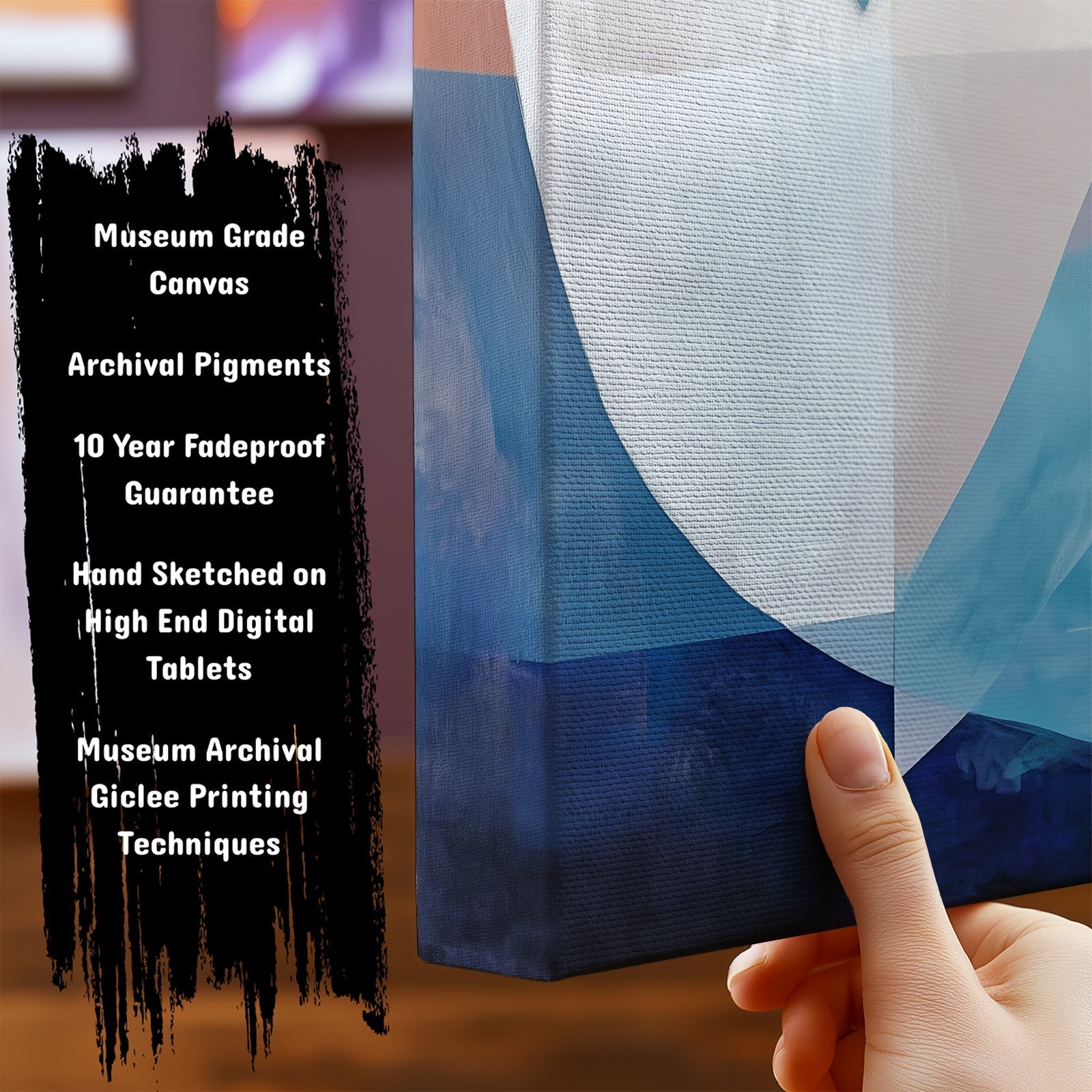 Important Features of our Abstract ArtworksFlower Of The Void by NYC Abstract