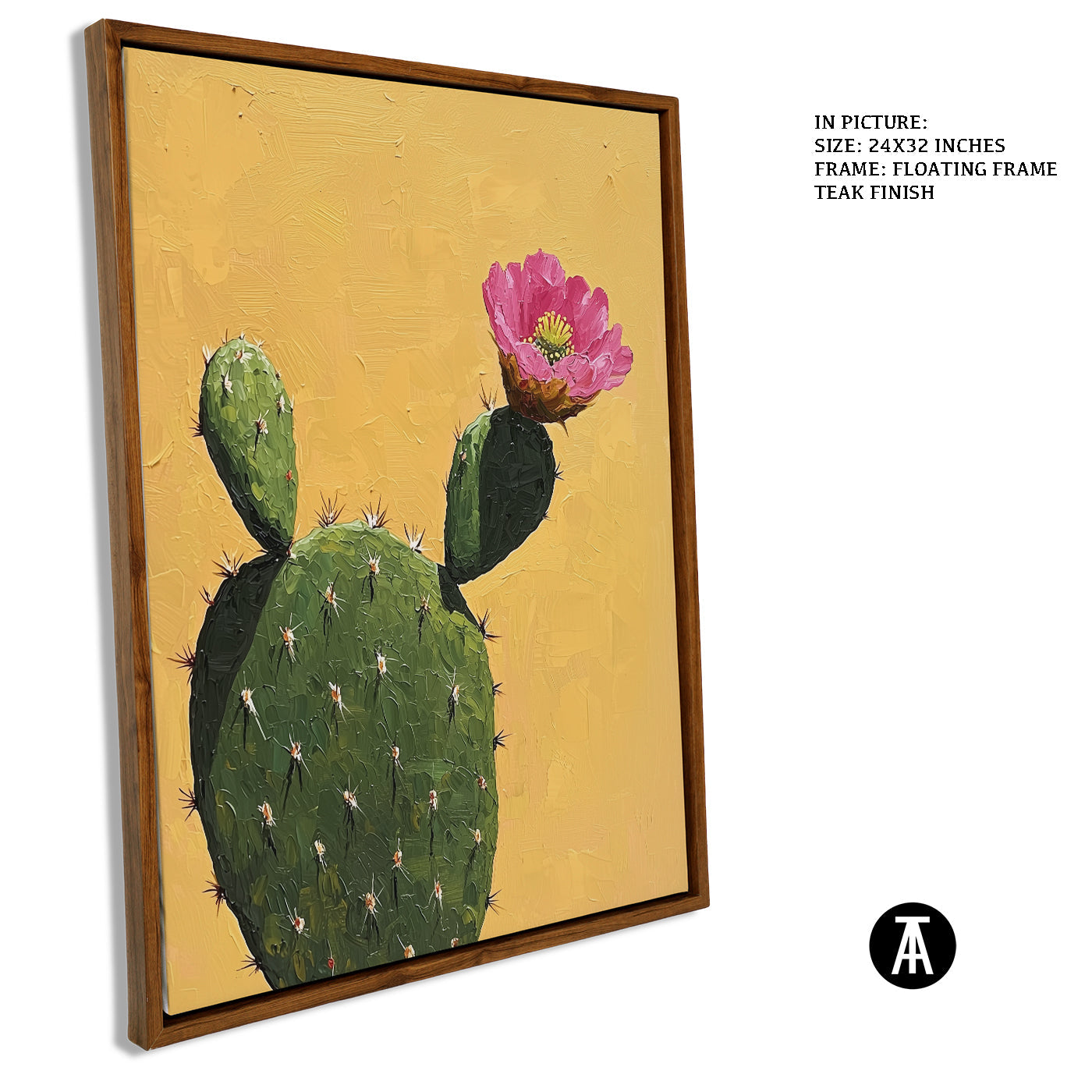 Artwork in Floating Frame
