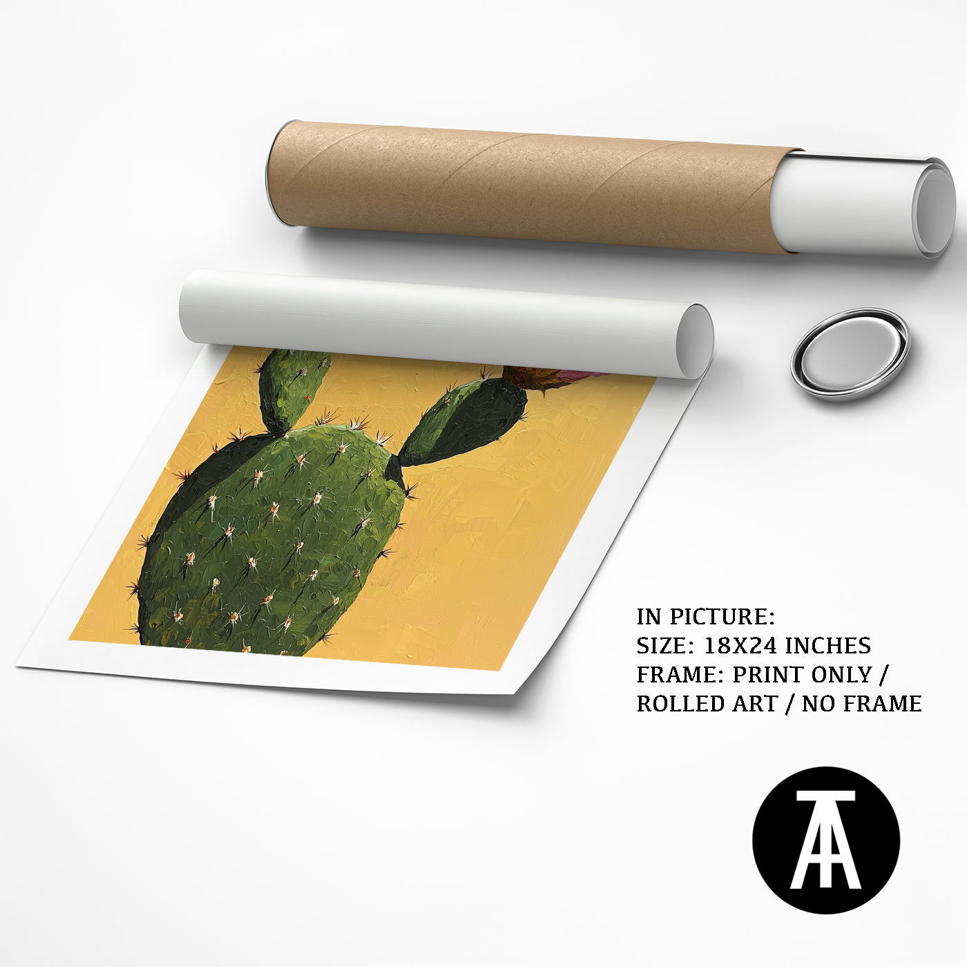 Artwork as Print Only or Rolled Art