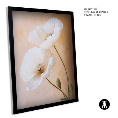 Sample Artwork in Black Frame