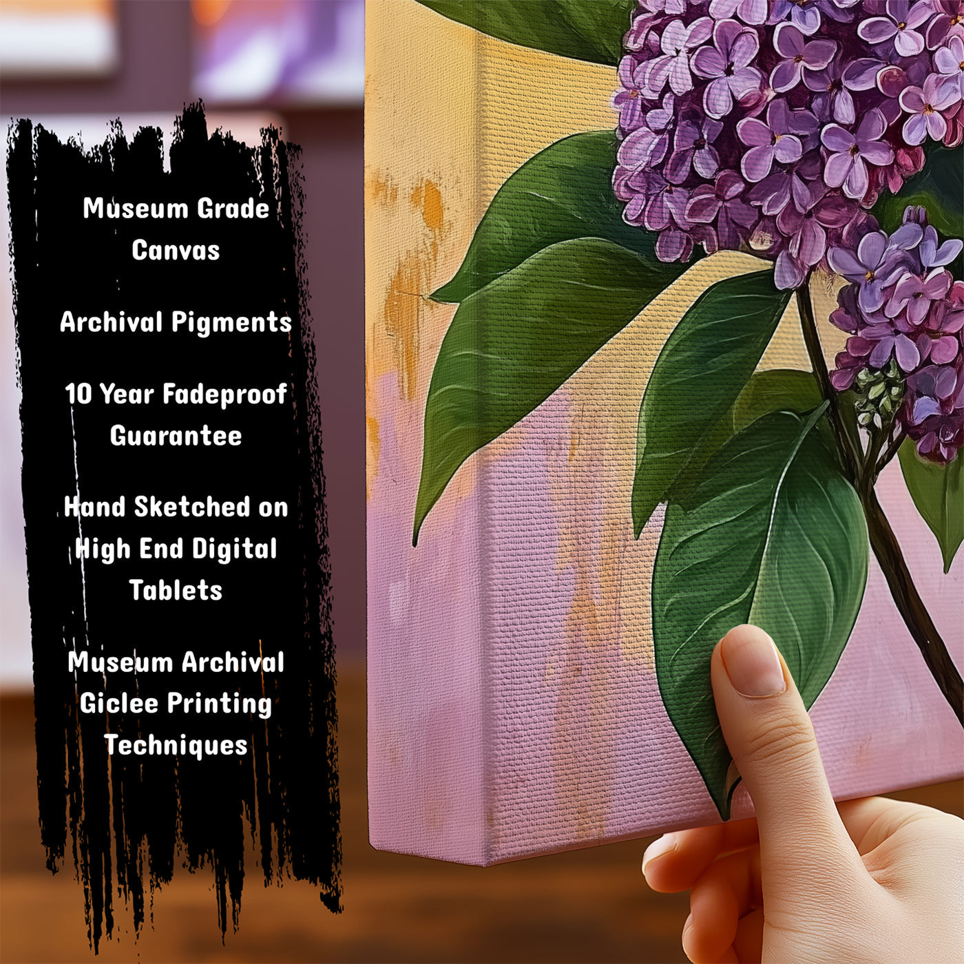 Information about Floral Botanical Canvas Art Print