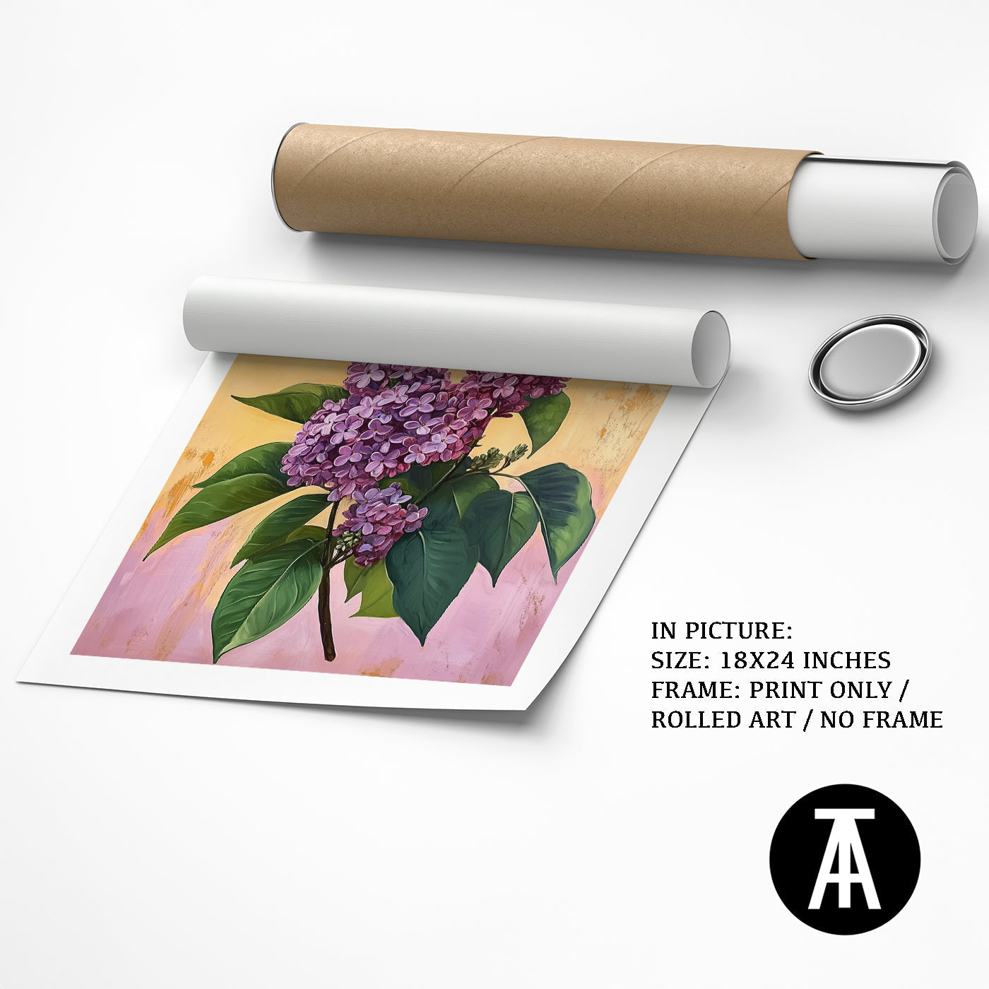 Artwork as Print Only or Rolled Art