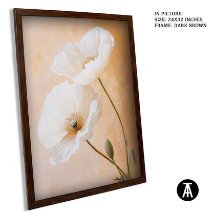 Artwork in Metal Champagne Gold Frame