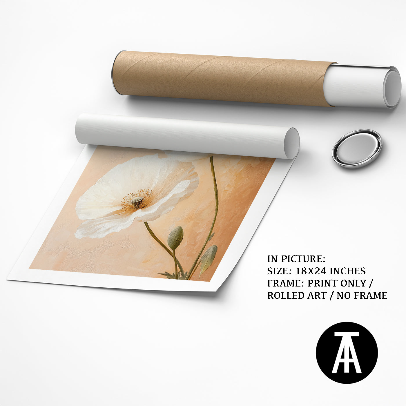 Artwork as Print Only or Rolled Art