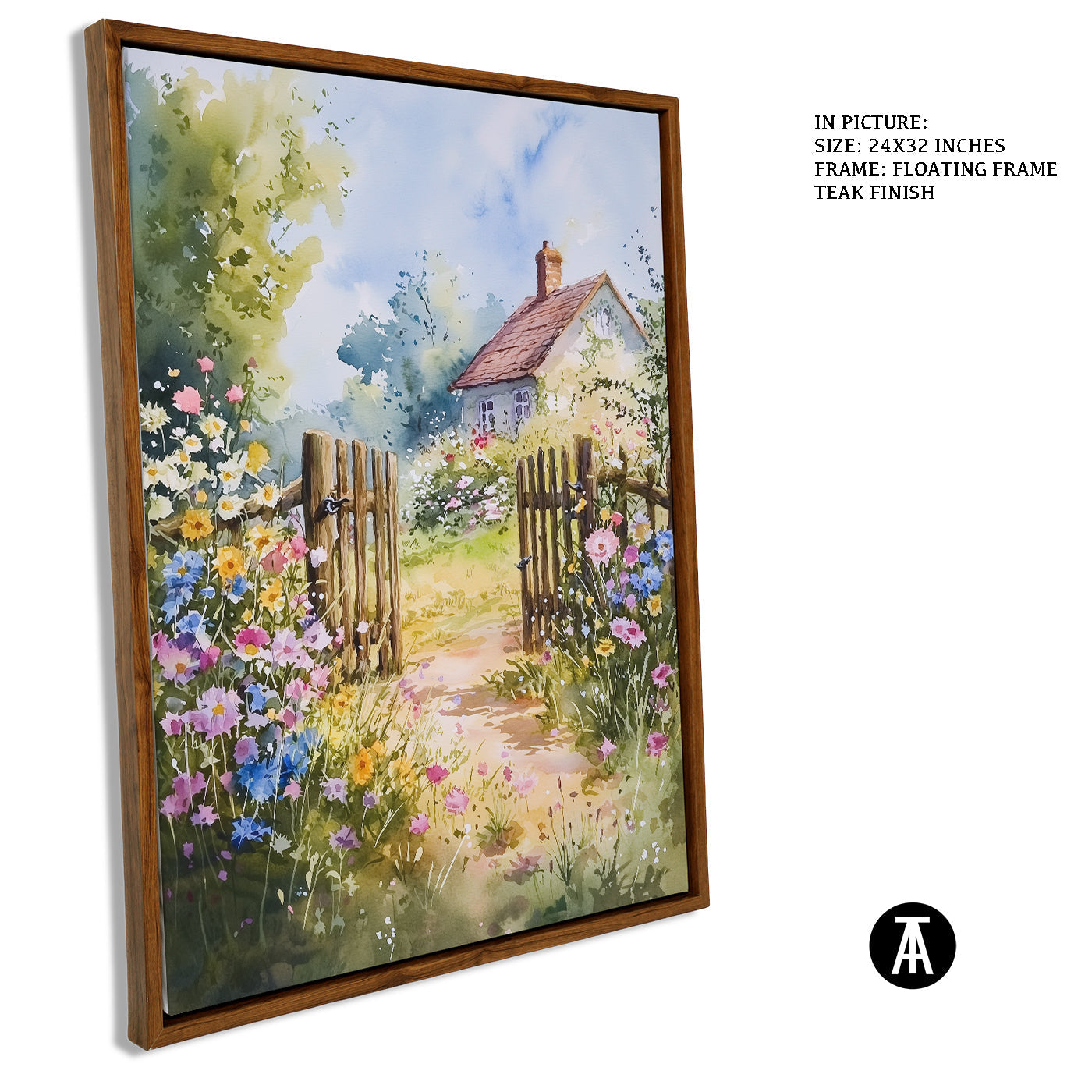 Artwork in Floating Frame