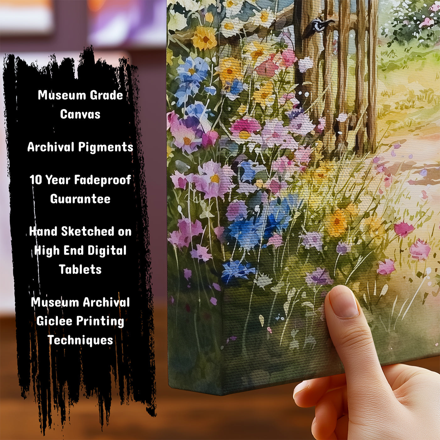 Information about Floral Botanical Canvas Art Print