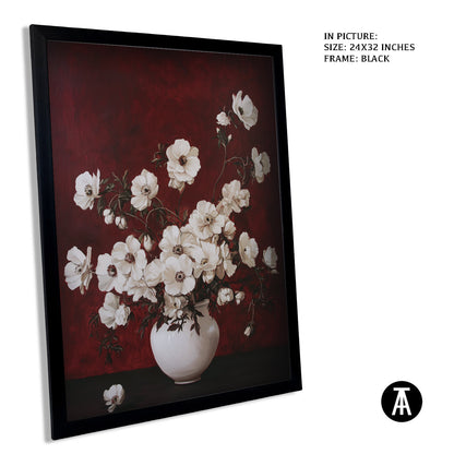 Artwork in Metal Earling Silver Frame