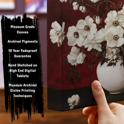 Information about Floral Botanical Canvas Art Print