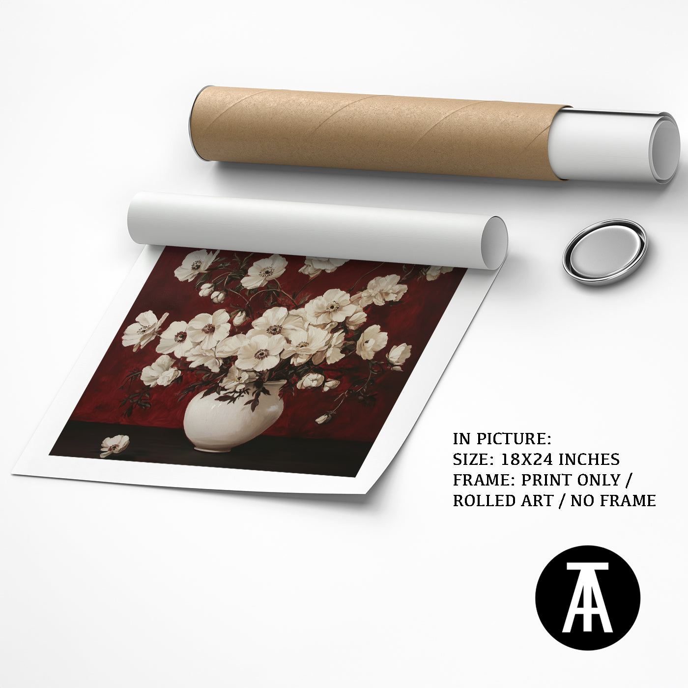 Artwork as Print Only or Rolled Art