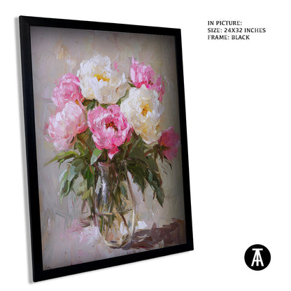 Sample Artwork in Black Frame