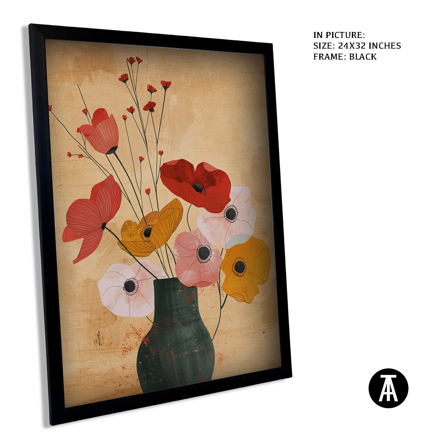 Artwork in Black Frame
