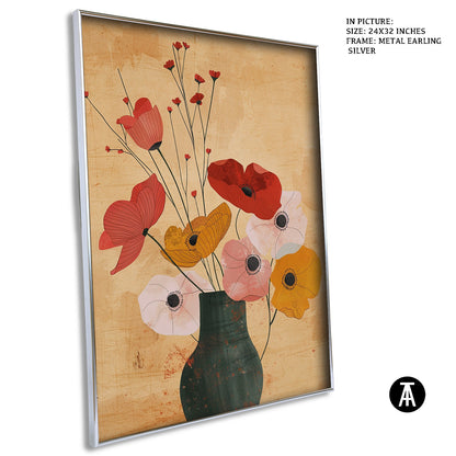 Artwork in Metal Earling Silver Frame