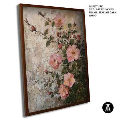 Sample Artwork in Italian Wood Framing Dark