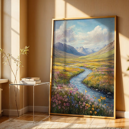Indian Painting in a Lifestyle Setting