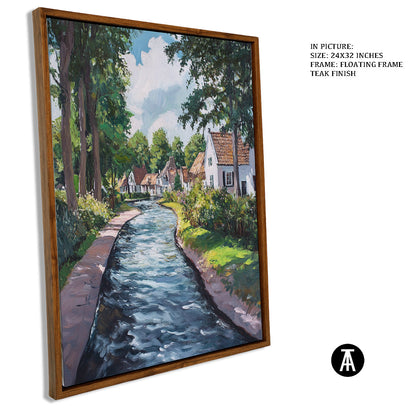 Artwork in Floating Frame