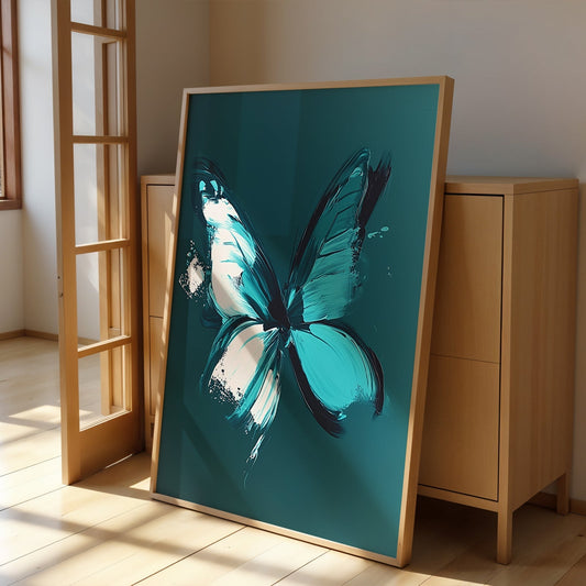 Abstract Painting for Home Flutter Of A Butterfly by NYC Abstract