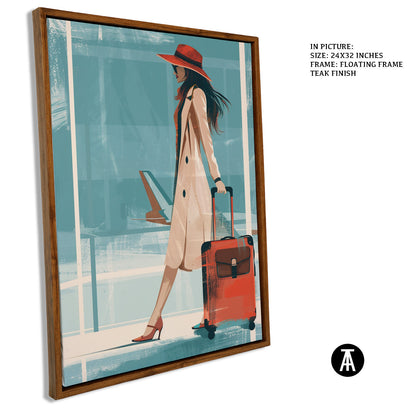 Artwork in Floating Frame