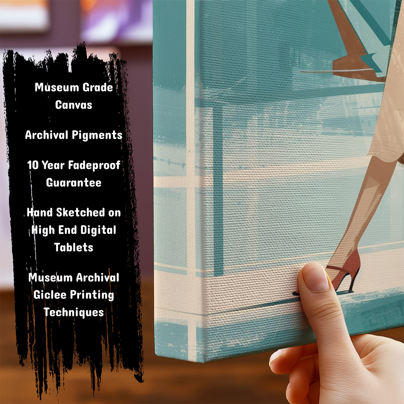 Information about Boho Art Canvas Art Print