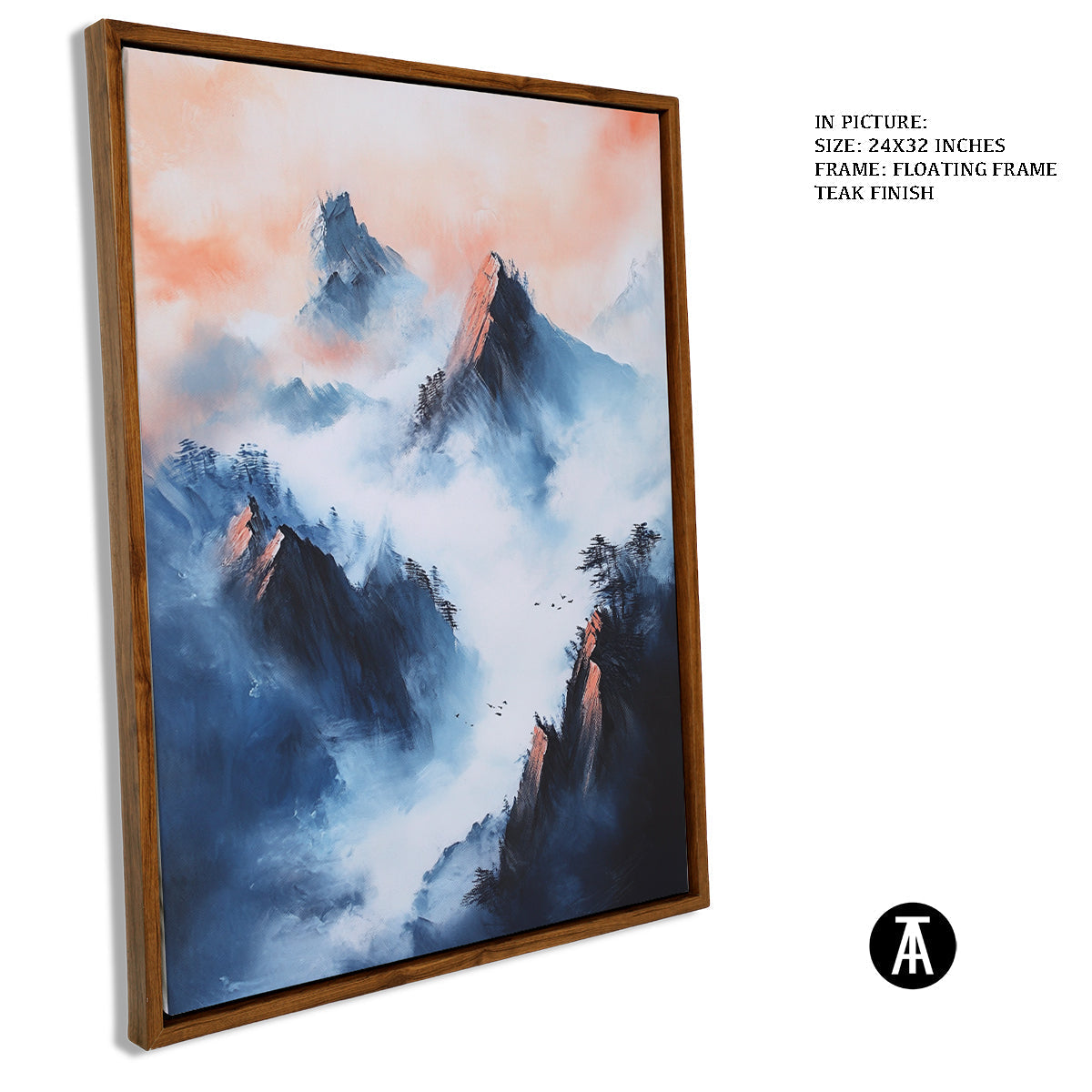 Artwork in Floating Frame