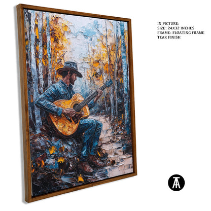 Artwork in Floating Frame