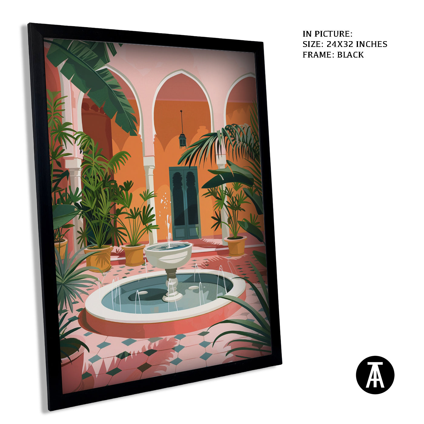 Artwork in Black Frame