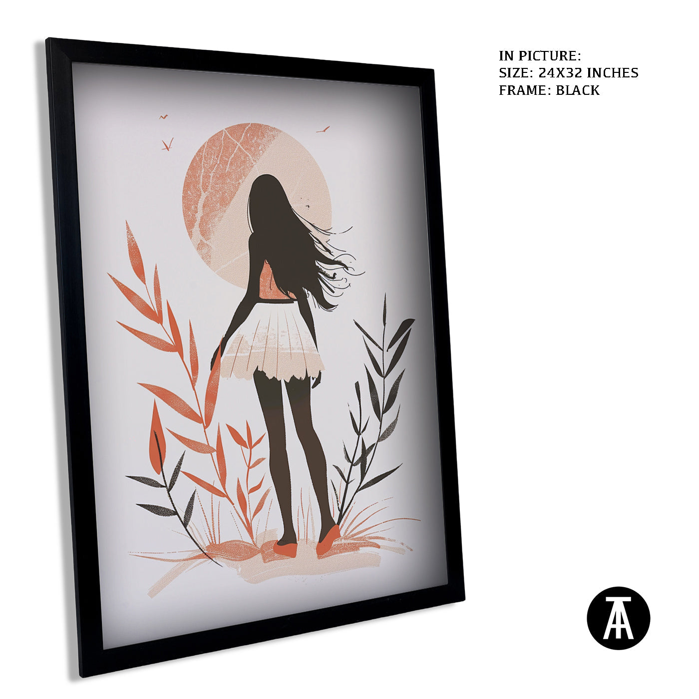 Artwork in Black Frame