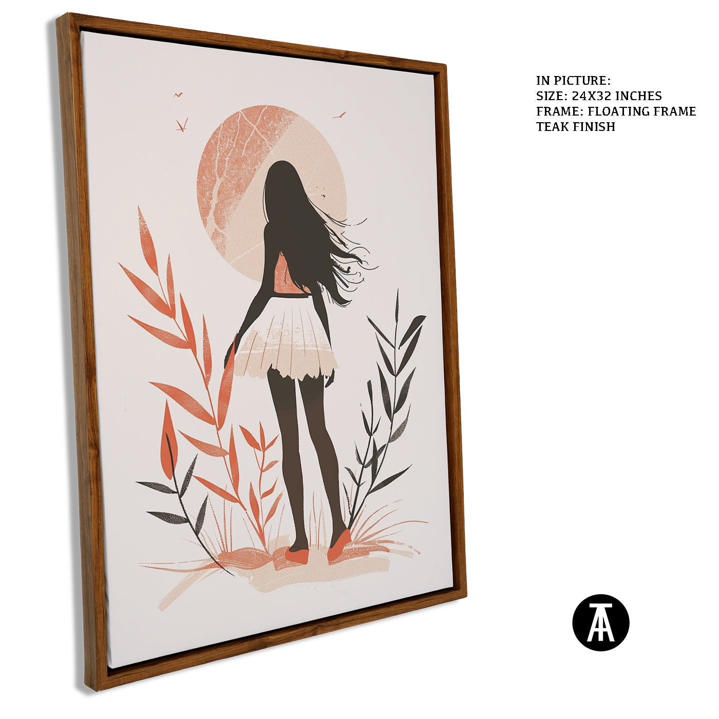 Artwork in Floating Frame