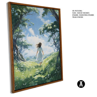 Artwork in Floating Frame