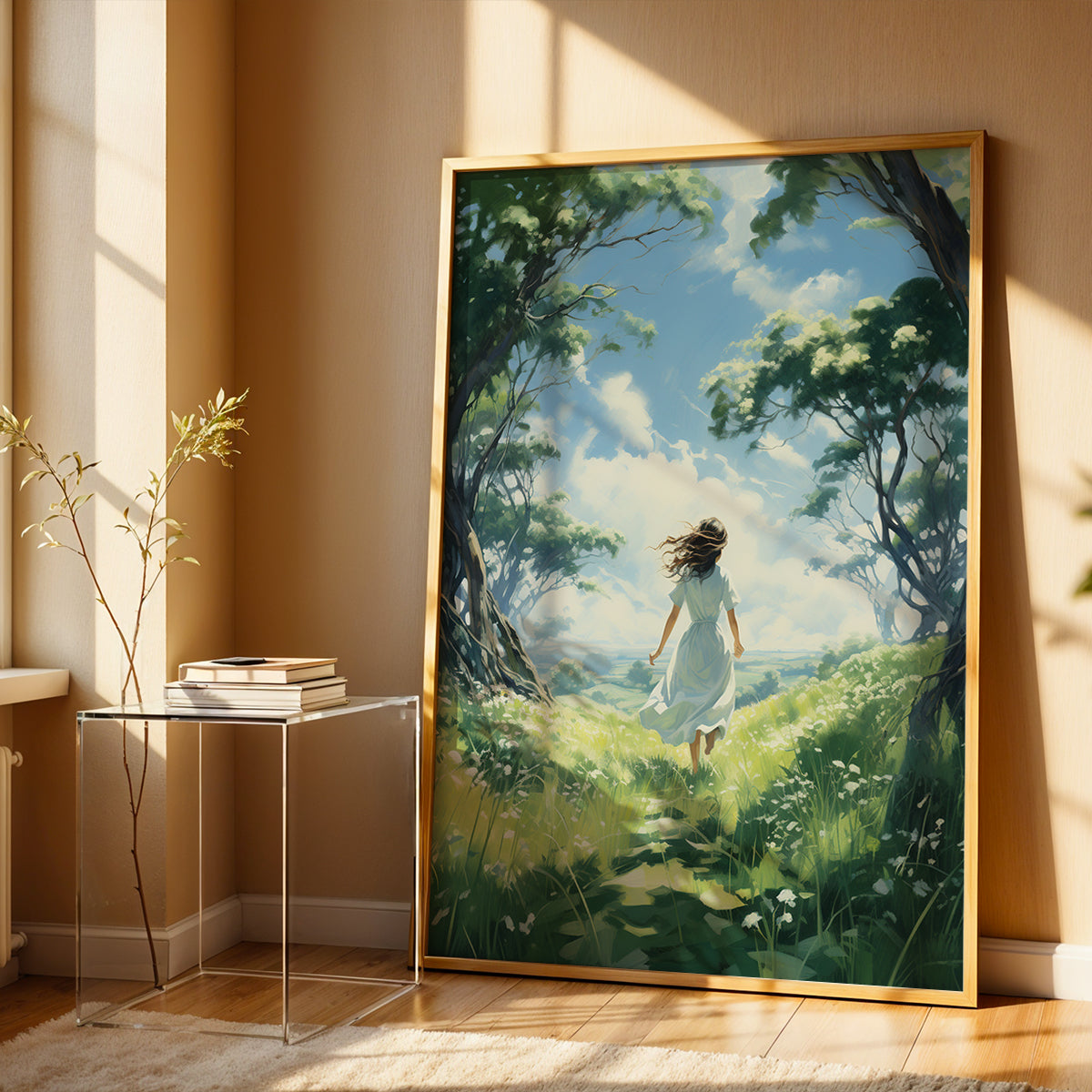 Limited Edition Painting in a Lifestyle Setting