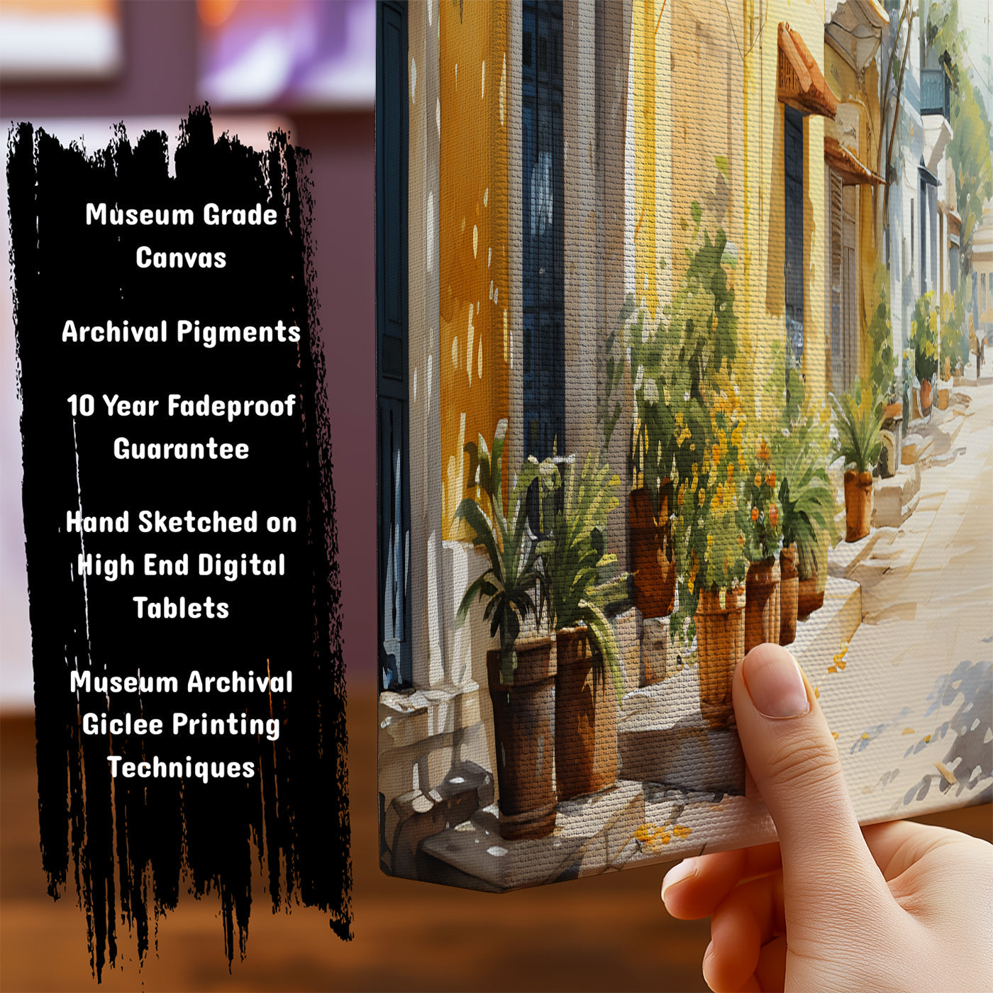 Information about Indian Canvas Art Print