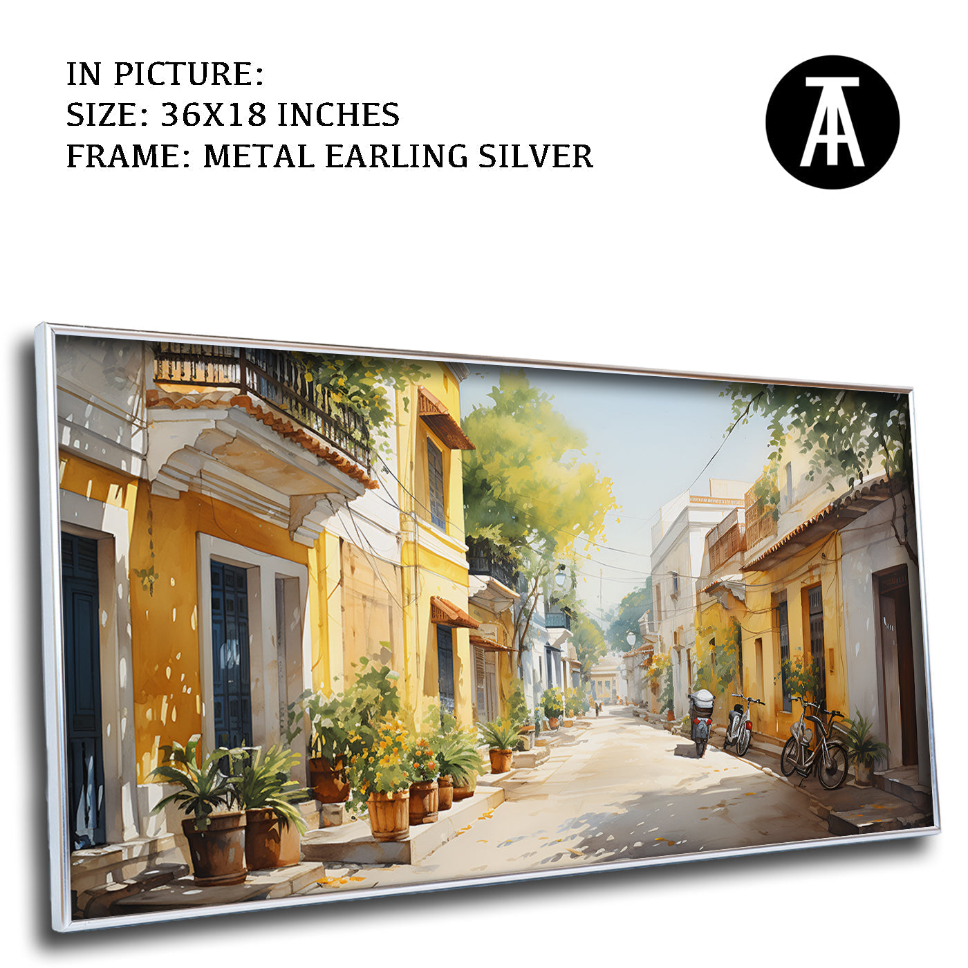 Artwork in Black Frame