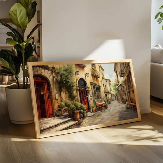 Limited Edition Painting in a Lifestyle Setting