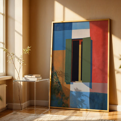 Painting in a Lifestyle Setting