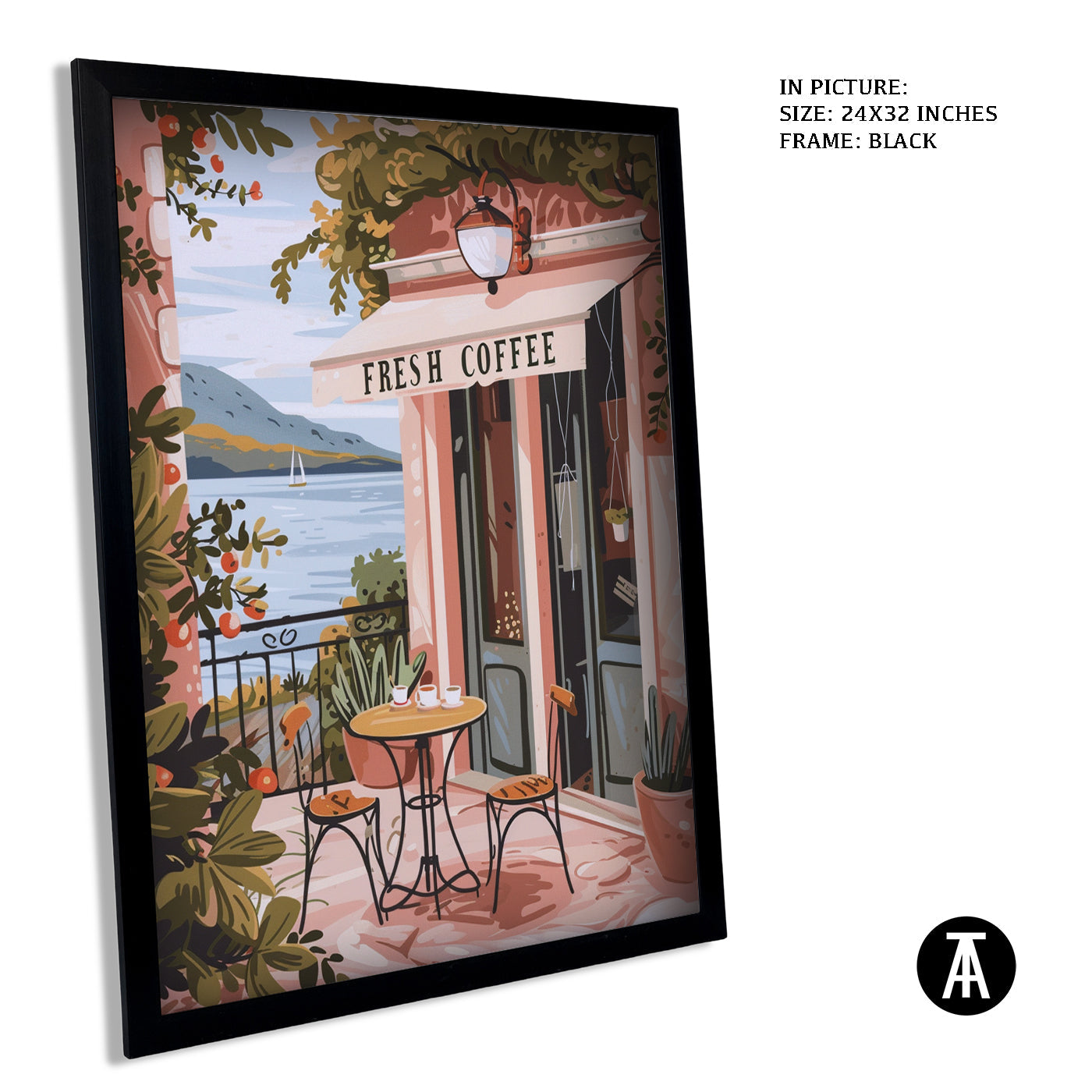Artwork in Black Frame