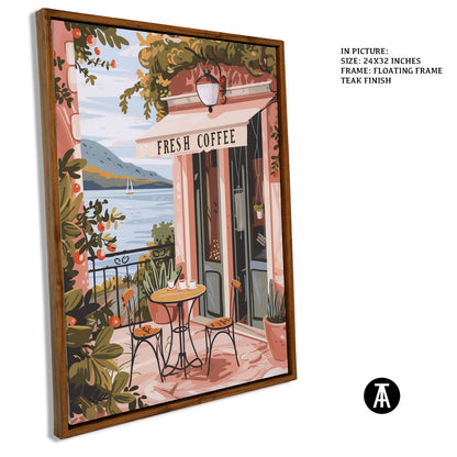 Artwork in Floating Frame