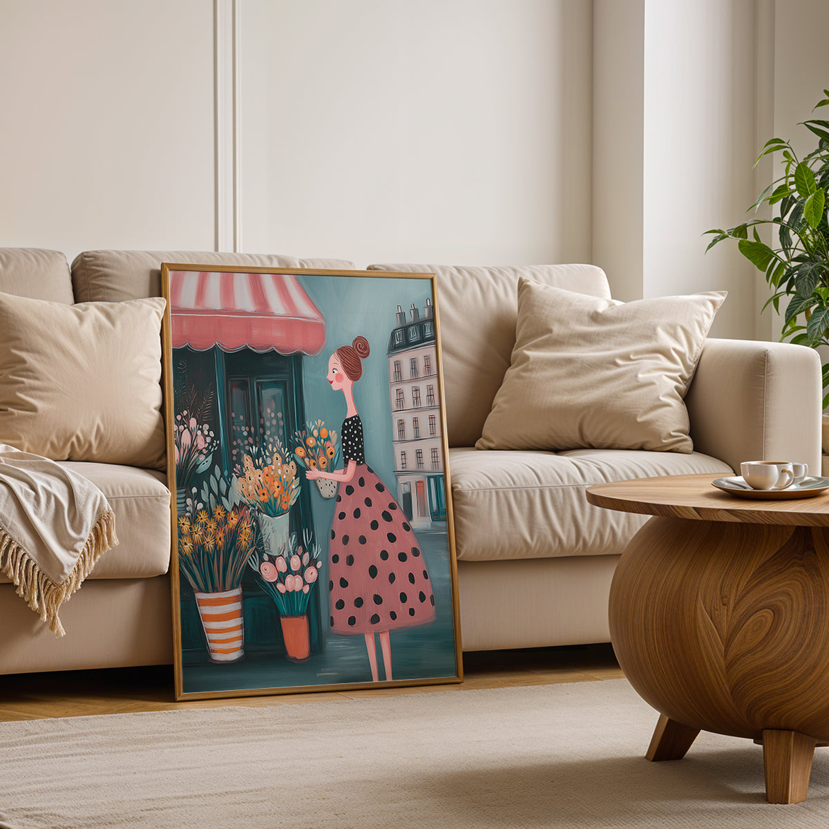 Canvas Art  in a Lifestyle Setting