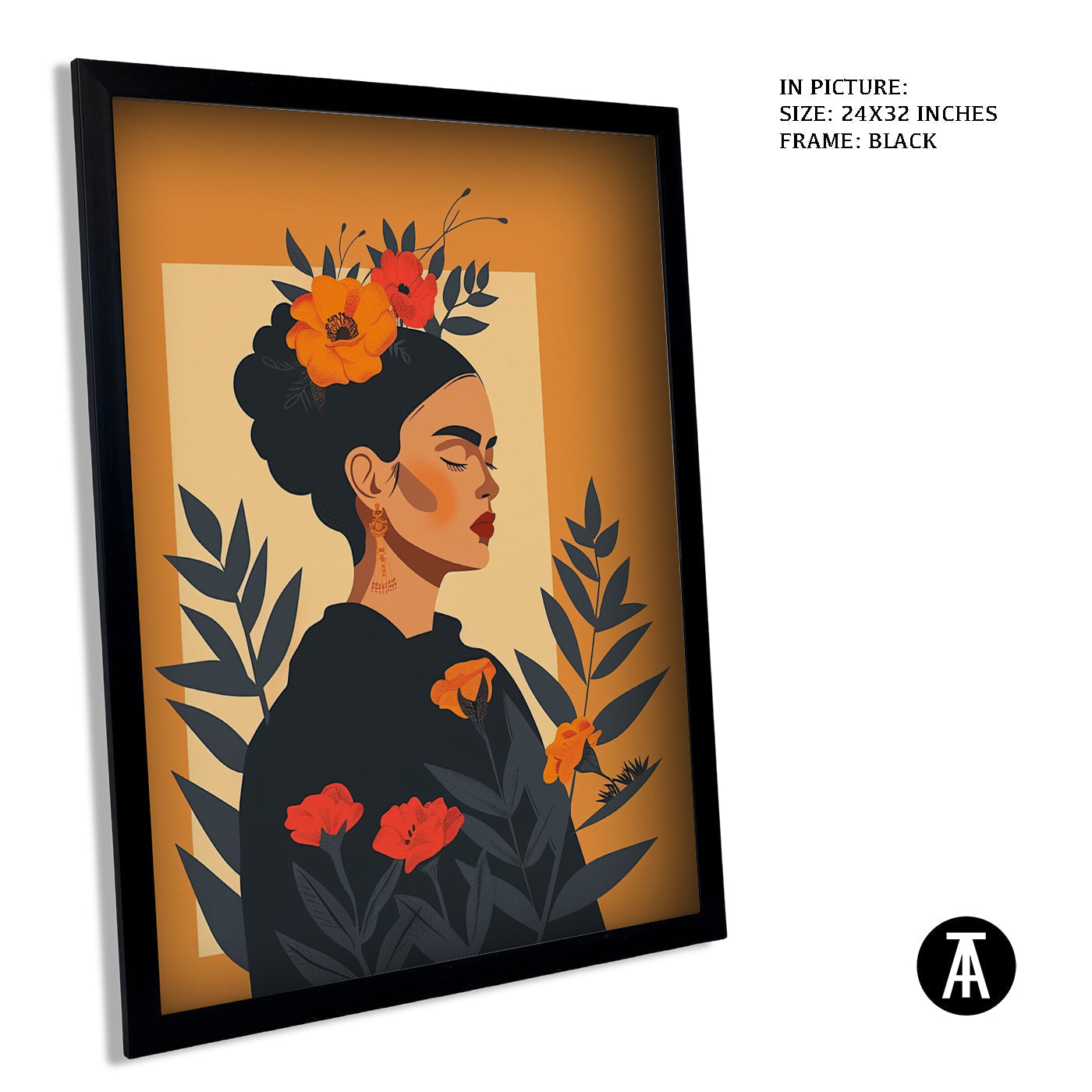 Artwork in Black Frame