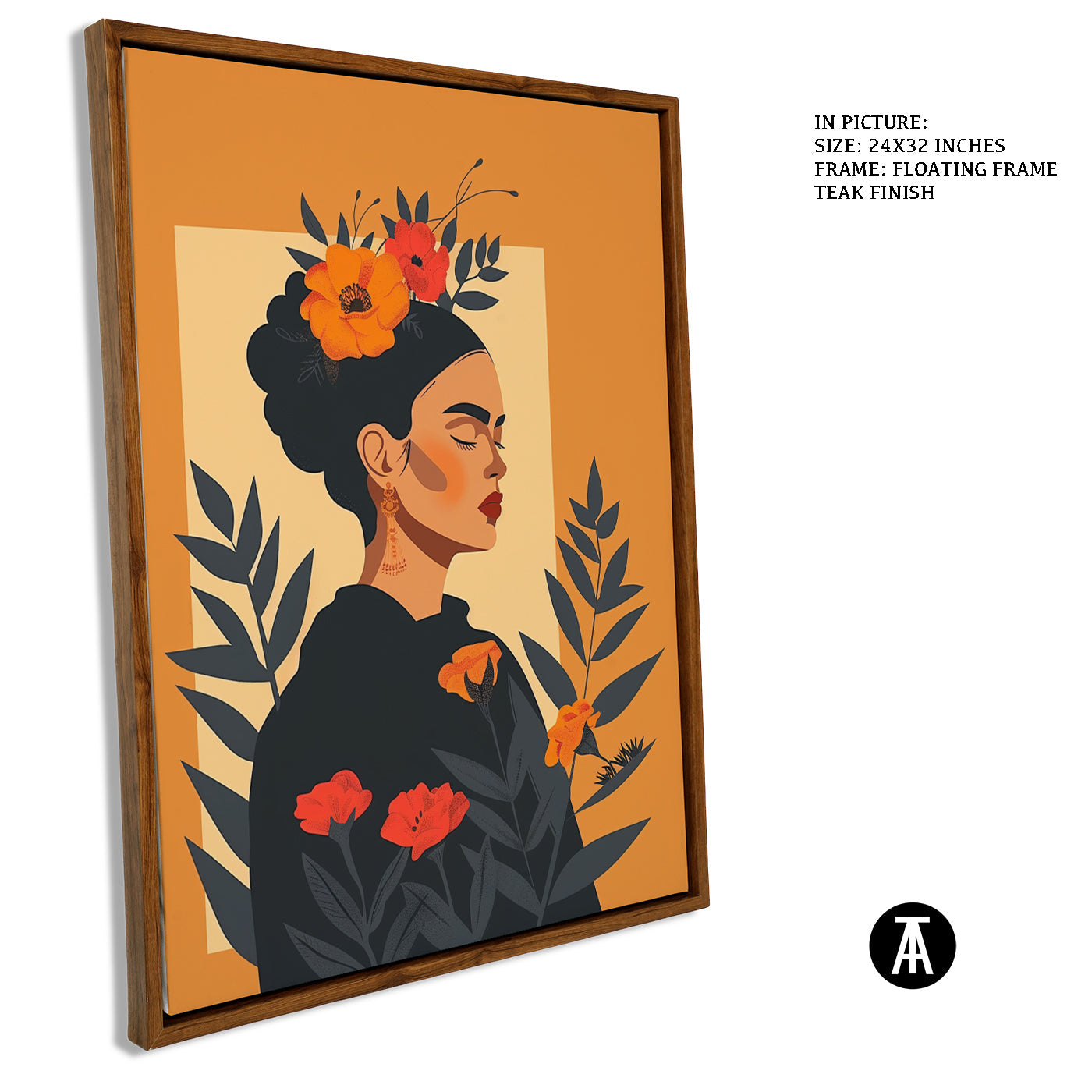 Artwork in Floating Frame