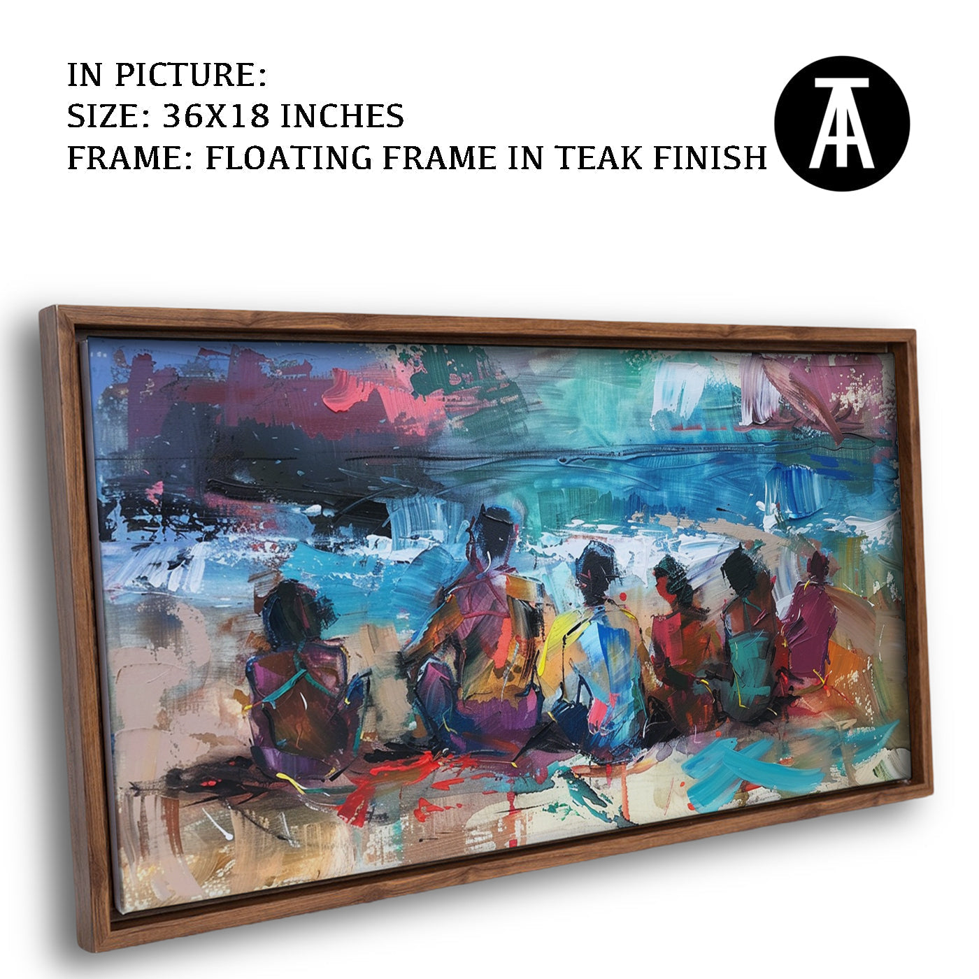 Artwork in Floating Frame